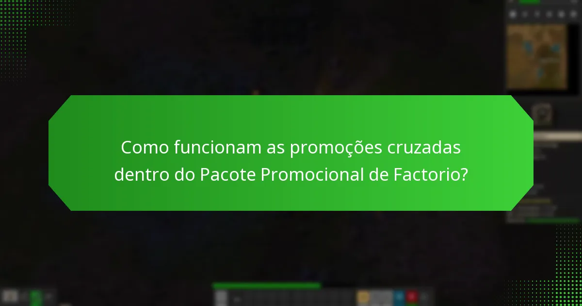 Quais são as colaborações de parceiros envolvidas no Pacote Promocional de Factorio?
