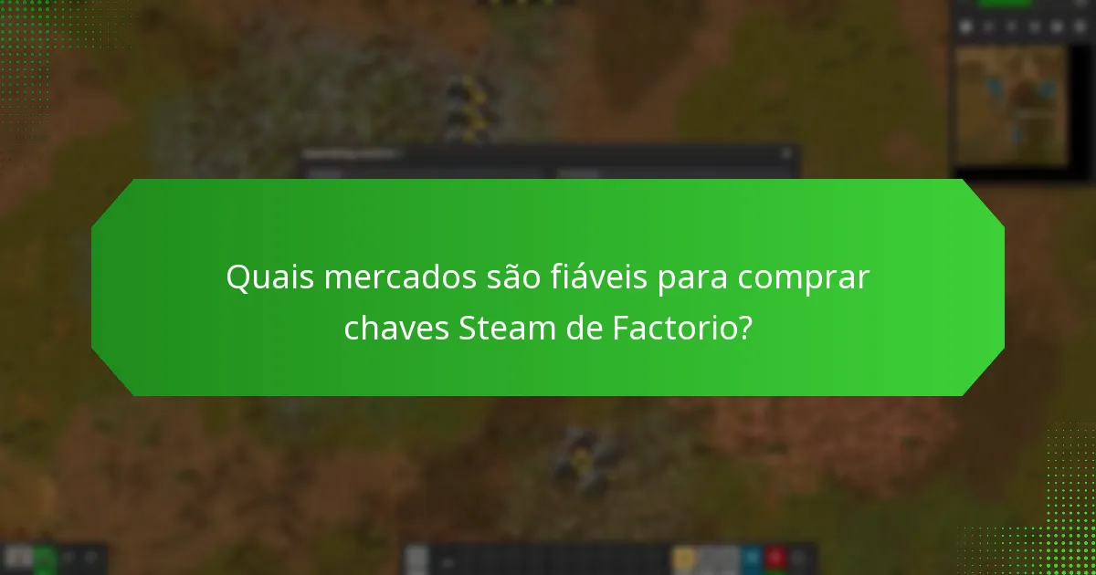 Quais são as considerações éticas da revenda de chaves Steam de Factorio?