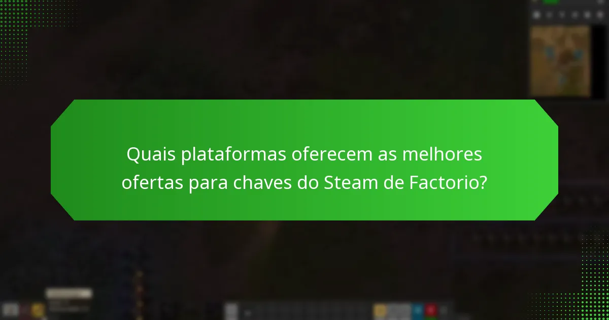 Como reivindicar uma chave do Steam de Factorio durante promoções?