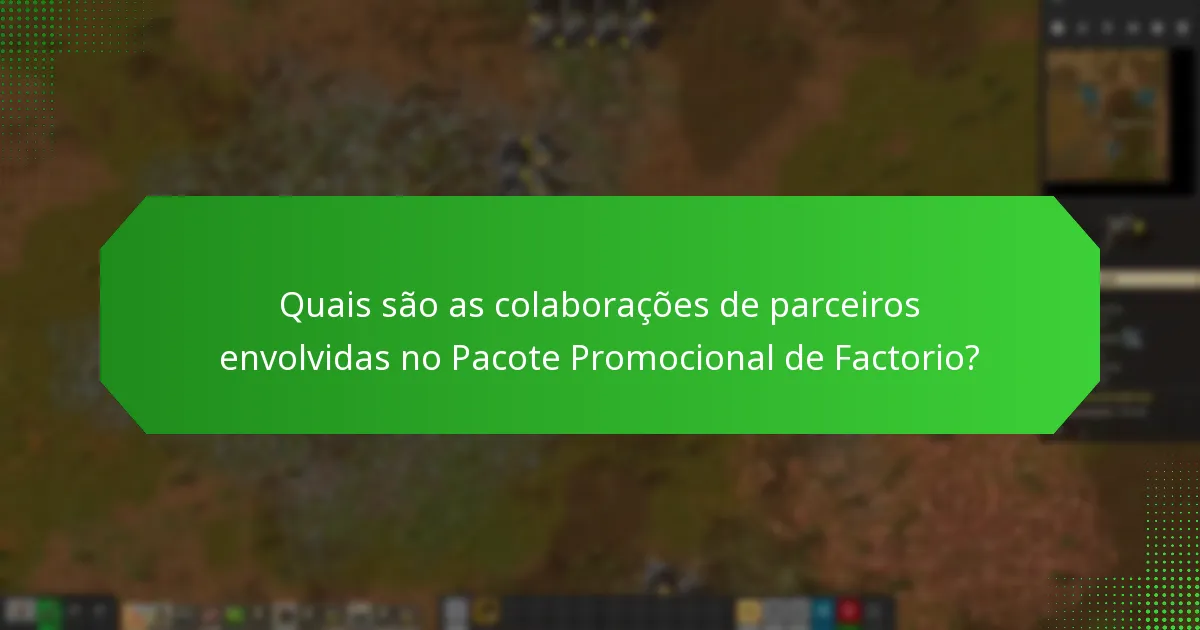 Onde pode adquirir o Pacote Promocional de Factorio?