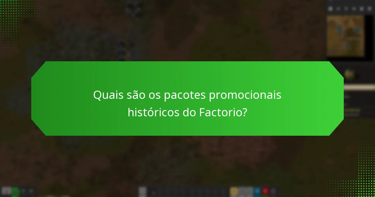 Como se comparam os pacotes promocionais atuais com os históricos?